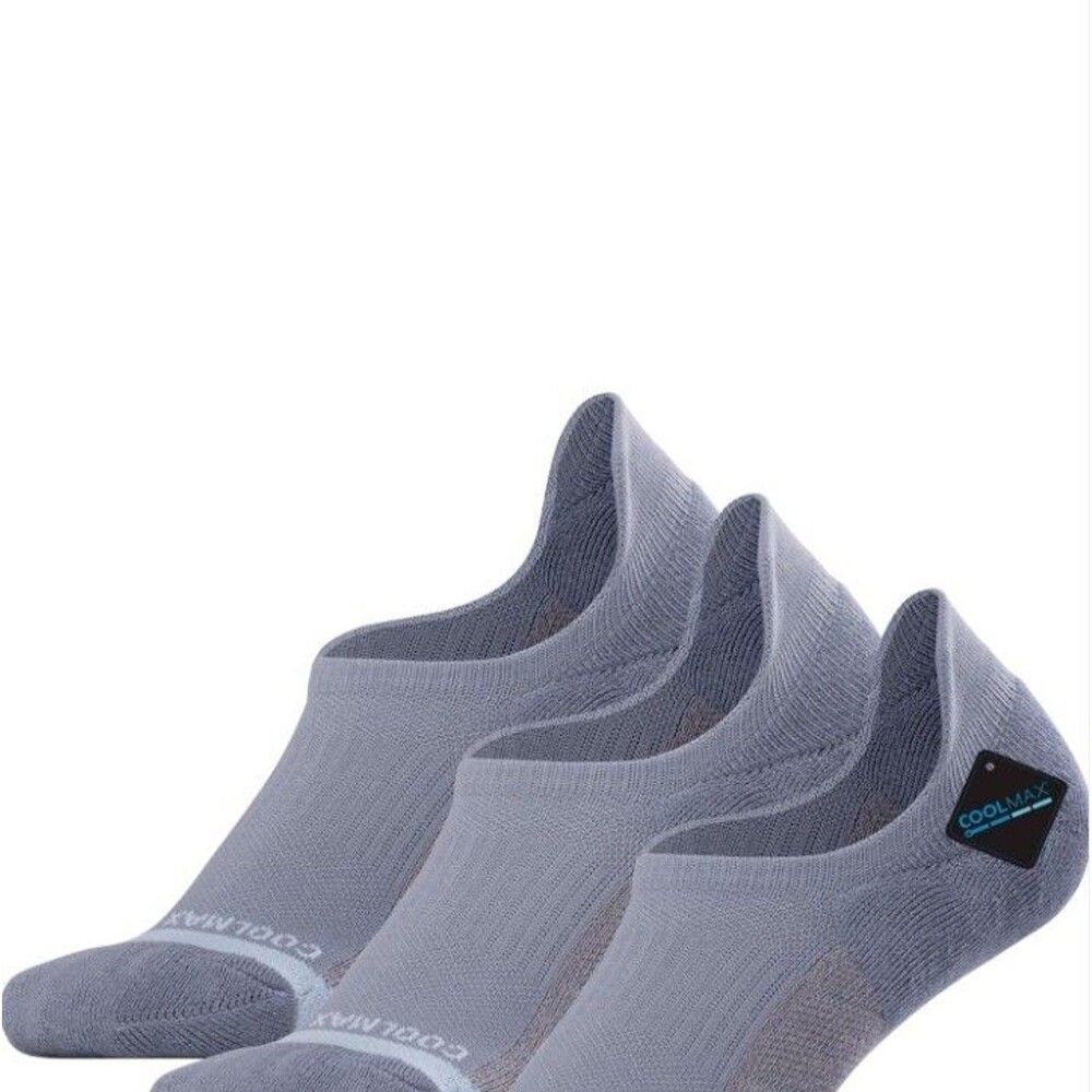 BRISIRA Coolmax Bamboo Viscose Compression Running Socks 3 Pairs Ankle Low Cut M